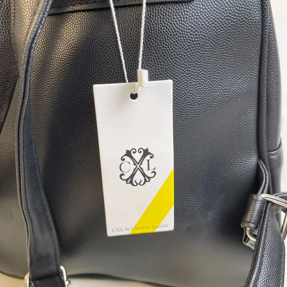 CXL Christian Lacroix Pine Caviar Backpack Black NWT